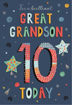 Picture of FOR A BRILLIANT GREAT GRANDSON 10 TODAY
